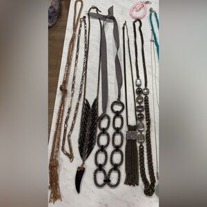 Statement Layering Necklace Bundle